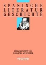 ISBN 9783476009609: Spanische Literaturgeschichte.