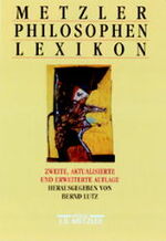 Metzler Philosophen Lexikon