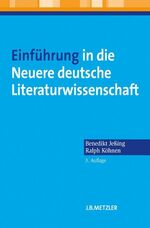 ISBN 9783476023872: Einführung in die Neuere deutsche Literaturwissenschaft