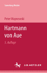 ISBN 9783476100177: Hartmann von Aue