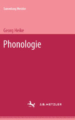 ISBN 9783476101044: Phonologie