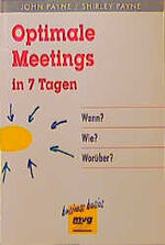 ISBN 9783478845045: Optimale Meetings