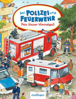 ISBN 9783480234202: Bei Polizei und Feuerwehr : mein kleiner Wimmelspaß (Minibuch)