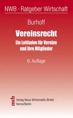 ISBN 9783482429866: Vereinsrecht – Ein Leitfaden für Vereine und ihre Mitglieder