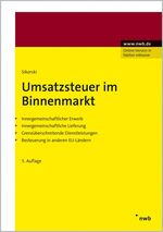 Ralf Sikorski: Umsatzsteuer im Binnenmar Ralf Sikorski: Umsatzsteuer im Binnenmar