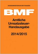 ISBN 9783482476402: Amtliche Umsatzsteuer-Handausgabe 2014/2015