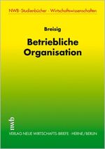 ISBN 9783482543319: Betriebliche Organisation