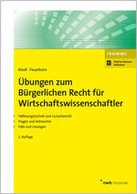 ISBN 9783482639425: Übungen zum Bürgerlichen Recht für Wirtschaftswissenschaftler. Mit einem Vorwort der Verfasser. 27 Übungsfälle. - (=NWB Studium Betriebswirtschaft, NWB Studium; Training).