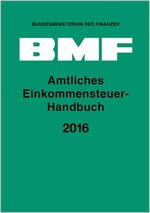 Amtliches Einkommensteuer-Handbuch 2016