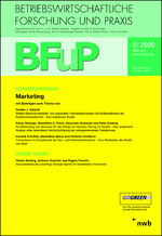 ISBN 9783482669347: Marketing - BFuP 3/2020