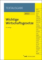 ISBN 9783482672552: Wichtige Wirtschaftsgesetze