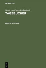 ISBN 9783484106000: 1879–1889