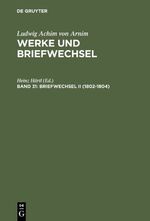 ISBN 9783484156319: Briefwechsel II (1802-1804)