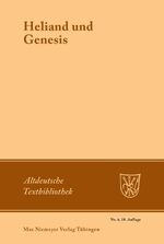 ISBN 9783484200036: Heliand und Genesis