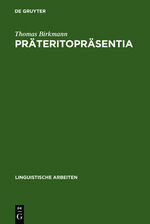 ISBN 9783484301887: Präteritopräsentia – morphologische Entwicklungen einer Sonderklasse in den altgermanischen Sprachen