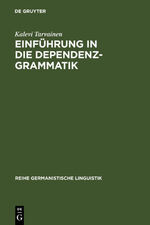 ISBN 9783484310353: Einführung in die Dependenzgrammatik