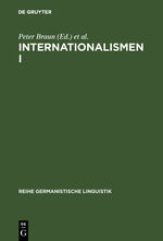 ISBN 9783484311022: Internationalismen I - Studien zur interlingualen Lexikologie und Lexikographie