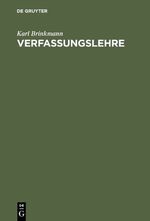 ISBN 9783486230123: Verfassungslehre