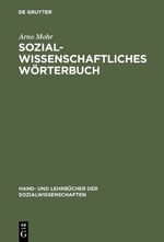 Sozialwissenschaftliches Wörterbuch - Englisch–Deutsch, Deutsch–Englisch