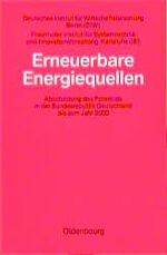 ISBN 9783486263060: Erneuerbare Energiequellen - Abschätzung des Potentials in der Bundesrepublik Deutschland bis zum Jahr 2000