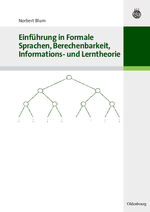 ISBN 9783486274332: Einführung in Formale Sprachen, Berechenbarkeit, Informations- und Lerntheorie