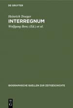 ISBN 9783486557855: Interregnum