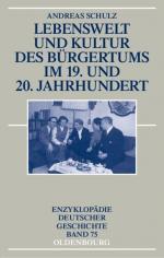 ISBN 9783486557923: Lebenswelt und Kultur des Bürgertums im 19. und 20. Jahrhundert