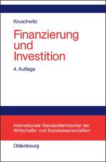 ISBN 9783486576085: Finanzierung und Investition