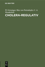 ISBN 9783486720846: Cholera-Regulativ