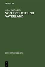 ISBN 9783486751161: Von Freiheit und Vaterland
