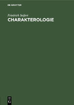 ISBN 9783486757354: Charakterologie