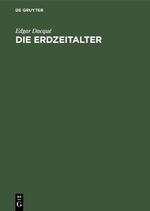 ISBN 9783486761207: Die Erdzeitalter