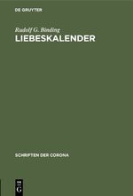 ISBN 9783486770728: Liebeskalender