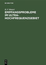 ISBN 9783486777208: Empfangsprobleme im Ultrahochfrequenzgebiet