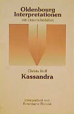 ISBN 9783486886450: Christa Wolf, Kassandra