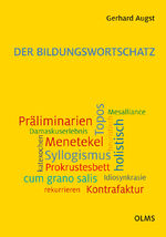 ISBN 9783487086385: Der Bildungswortschatz – Darstellung und Wörterverzeichnis.