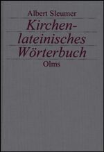 Kirchenlateinisches Wörterbuch