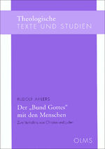 ISBN 9783487126609: Der "Bund Gottes" mit den Menschen - Zum Verhältnis von Juden und Christen.