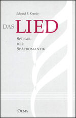 ISBN 9783487126630: Das Lied - Spiegel der Spätromatik