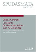 Corona Coronaria - Festschrift für Hans-Otto Kröner zum 75. Geburtstag