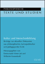 ISBN 9783487150680: Kultur und Menschenbildung - Beiträge zur aktuellen Diskussion aus philosophischer, kulturpolitischer und pädagogischer Sicht. Festschrift für Horst Seidl zum 75. Lebensjahr.