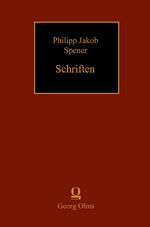 ISBN 9783487158952: Philipp Jakob Spener: Schriften - Vier Bücher von wahrem Christentum (1610). Buch 3