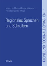 ISBN 9783487161129: Regionales Sprechen und Schreiben