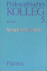 ISBN 9783491755055: Philosophisches Kolleg. Arbeitsmaterialien für den Philosophieunterricht Sekundarstufe II / Sprachphilosophie