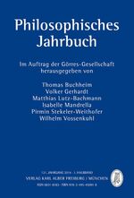 ISBN 9783495450918: Philosophisches Jahrbuch - 121. Jahrgang 2014 - 1. Halbband