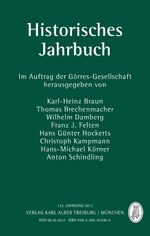 ISBN 9783495452905: Historisches Jahrbuch - 133. Jahrgang 2013