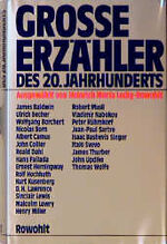 ISBN 9783498092511: Grosse Erzähler des 20. Jahrhunderts