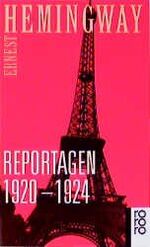 Reportagen 1920 - 1924