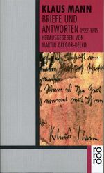 ISBN 9783499127847: Briefe und Antworten - 1922-1949