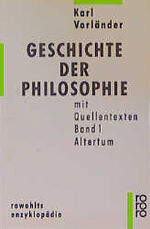 Geschichte der Philosophie mit Quellentexten / Altertum